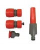 Pistol de stropit + 3 mufe conectoare 1/2"